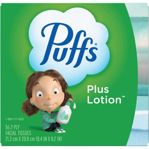 Puffs Plus Lotion Facial Tissue (56-Count)